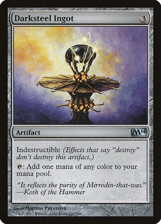 Darksteel Ingot [Magic 2014] MTG Single Magic: The Gathering  | Multizone: Comics And Games