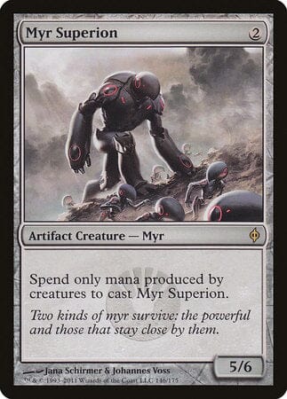 Myr Superion [New Phyrexia] MTG Single Magic: The Gathering  | Multizone: Comics And Games