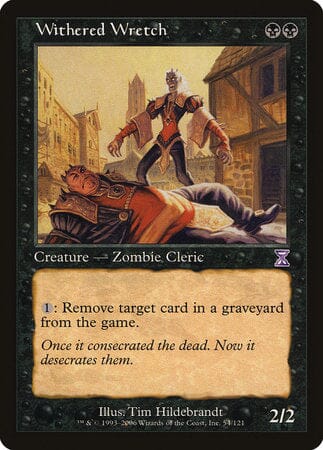Withered Wretch [Time Spiral Timeshifted] MTG Single Magic: The Gathering  | Multizone: Comics And Games