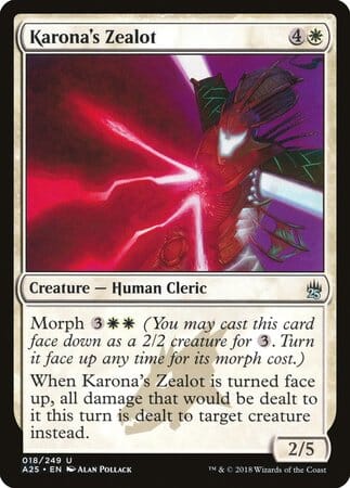 Karona's Zealot [Masters 25] MTG Single Magic: The Gathering  | Multizone: Comics And Games