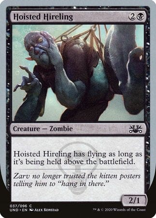 Hoisted Hireling [Unsanctioned] MTG Single Magic: The Gathering  | Multizone: Comics And Games