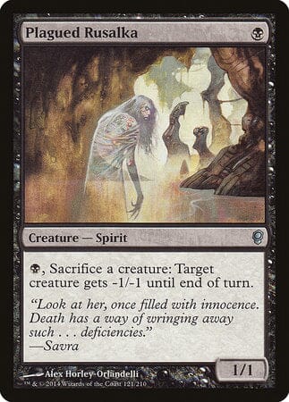 Plagued Rusalka [Conspiracy] MTG Single Magic: The Gathering  | Multizone: Comics And Games