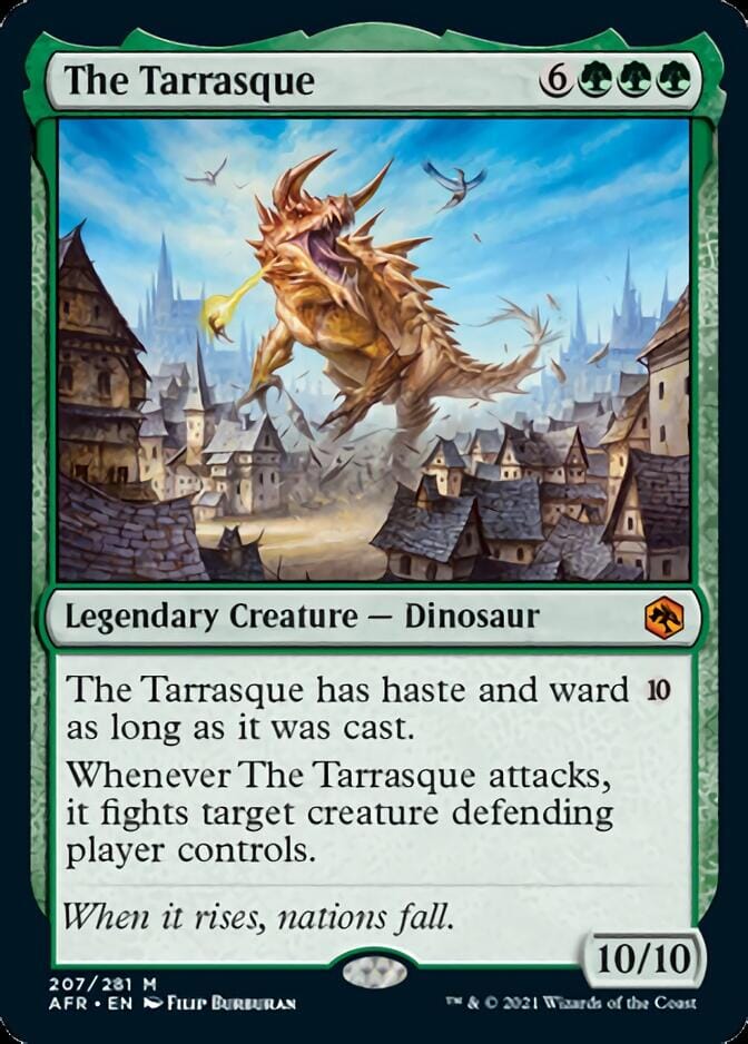 The Tarrasque [Dungeons & Dragons: Adventures in the Forgotten Realms] MTG Single Magic: The Gathering  | Multizone: Comics And Games
