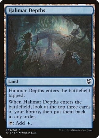 Halimar Depths [Commander 2018] MTG Single Magic: The Gathering  | Multizone: Comics And Games