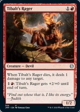 Tibalt's Rager [Jumpstart] MTG Single Magic: The Gathering  | Multizone: Comics And Games