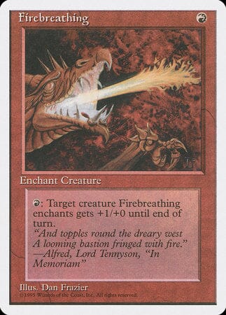 Firebreathing [Fourth Edition] MTG Single Magic: The Gathering  | Multizone: Comics And Games