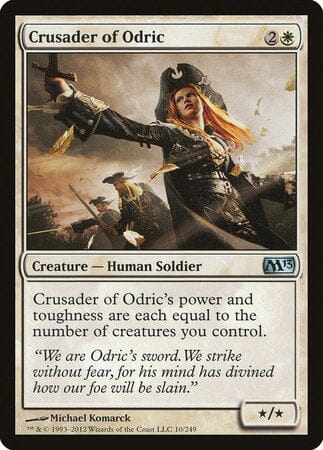 Crusader of Odric [Magic 2013] MTG Single Magic: The Gathering  | Multizone: Comics And Games