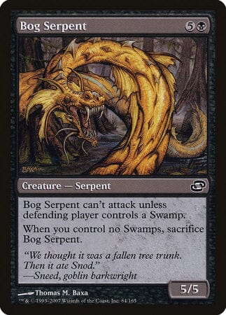 Bog Serpent [Planar Chaos] MTG Single Magic: The Gathering  | Multizone: Comics And Games