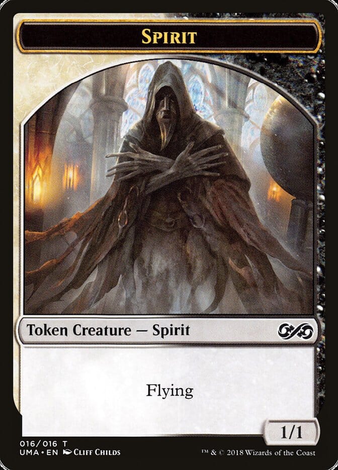 Spirit (016/016) [Ultimate Masters Tokens] MTG Single Magic: The Gathering  | Multizone: Comics And Games