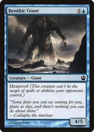 Benthic Giant [Theros] MTG Single Magic: The Gathering  | Multizone: Comics And Games