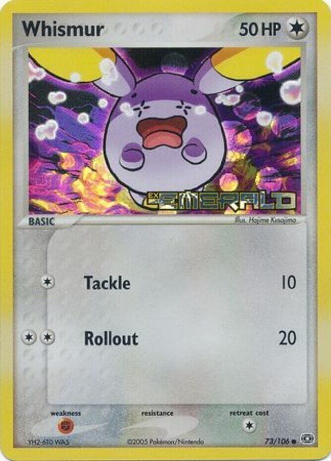 Whismur (73/106) (Stamped) [EX: Emerald] Pokemon Single Pokémon  | Multizone: Comics And Games