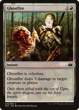 Ghostfire [Duel Decks: Merfolk vs. Goblins] MTG Single Magic: The Gathering  | Multizone: Comics And Games