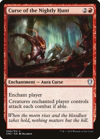 Curse of the Nightly Hunt [Commander Anthology Volume II] MTG Single Magic: The Gathering  | Multizone: Comics And Games