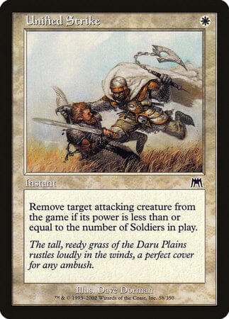 Unified Strike [Onslaught] MTG Single Magic: The Gathering  | Multizone: Comics And Games
