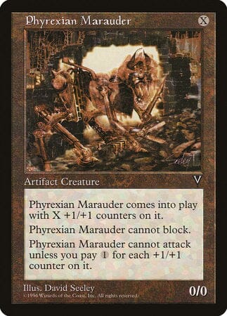 Phyrexian Marauder [Visions] MTG Single Magic: The Gathering  | Multizone: Comics And Games