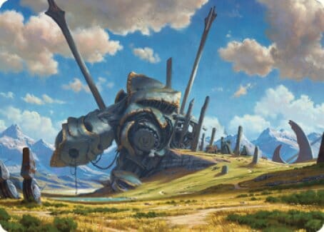 Plains Art Card 1 [Dominaria United Art Series] MTG Single Magic: The Gathering  | Multizone: Comics And Games