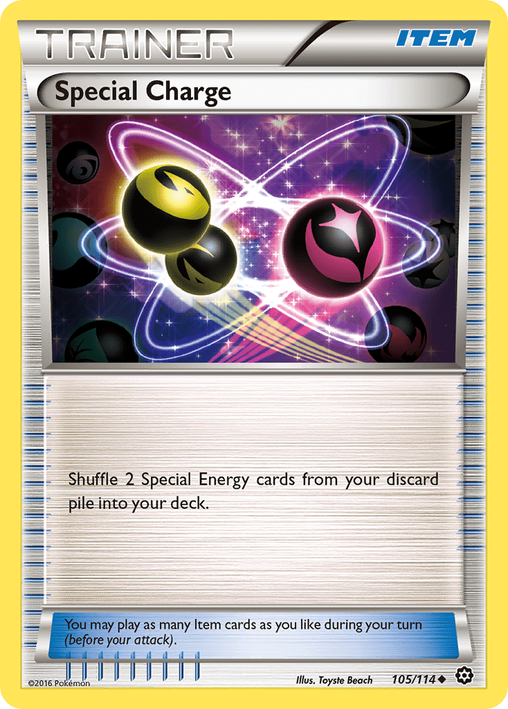 Special Charge (105/114) [XY: Steam Siege] Pokemon Single Pokémon  | Multizone: Comics And Games