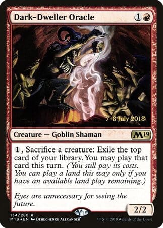 Dark-Dweller Oracle [Core Set 2019 Promos] MTG Single Magic: The Gathering  | Multizone: Comics And Games
