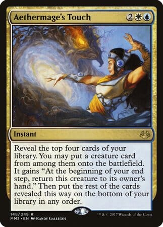 Aethermage's Touch [Modern Masters 2017] MTG Single Magic: The Gathering  | Multizone: Comics And Games