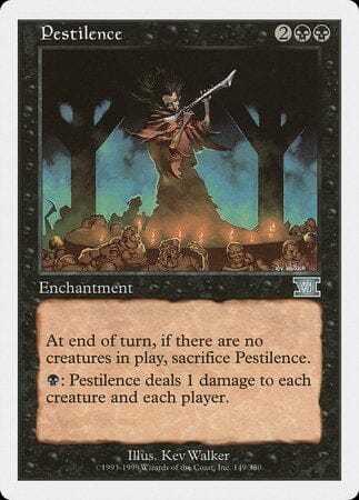 Pestilence [Classic Sixth Edition] MTG Single Magic: The Gathering  | Multizone: Comics And Games