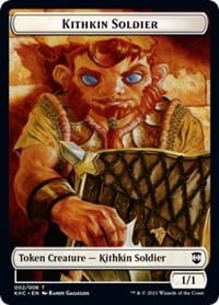 Kithkin Soldier // Pegasus Double-sided Token [Kaldheim Commander Tokens] MTG Single Magic: The Gathering  | Multizone: Comics And Games