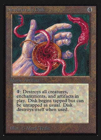 Nevinyrral's Disk (IE) [Intl. Collectors’ Edition] MTG Single Magic: The Gathering  | Multizone: Comics And Games