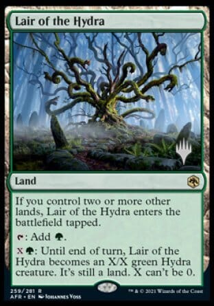 Lair of the Hydra (Promo Pack) [Dungeons & Dragons: Adventures in the Forgotten Realms Promos] MTG Single Magic: The Gathering  | Multizone: Comics And Games