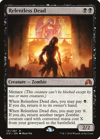 Relentless Dead [Shadows over Innistrad] MTG Single Magic: The Gathering  | Multizone: Comics And Games