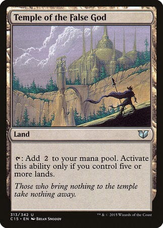 Temple of the False God [Commander 2015] MTG Single Magic: The Gathering  | Multizone: Comics And Games