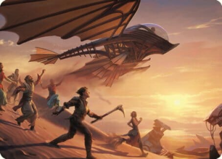 Take Flight Art Card [The Brothers' War Art Series] MTG Single Magic: The Gathering  | Multizone: Comics And Games
