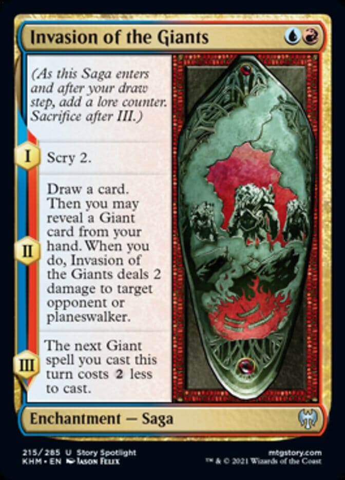 Invasion of the Giants [Kaldheim] MTG Single Magic: The Gathering  | Multizone: Comics And Games