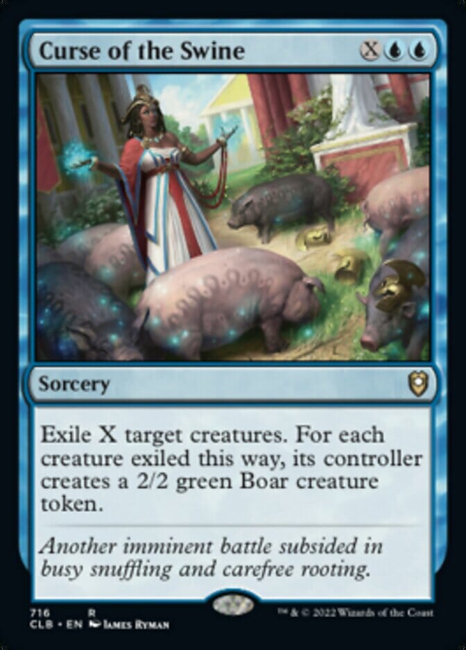 Curse of the Swine [Commander Legends: Battle for Baldur's Gate] MTG Single Magic: The Gathering  | Multizone: Comics And Games