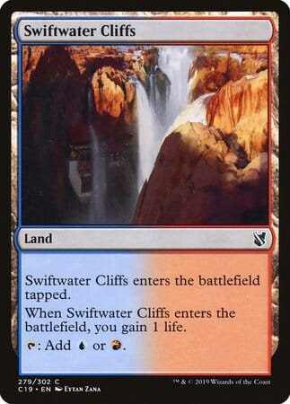 Swiftwater Cliffs [Commander 2019] MTG Single Magic: The Gathering  | Multizone: Comics And Games