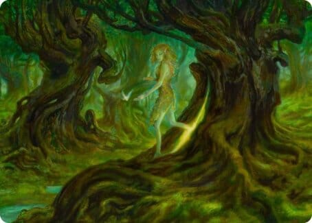 Neverwinter Dryad Art Card [Dungeons & Dragons: Adventures in the Forgotten Realms Art Series] MTG Single Magic: The Gathering  | Multizone: Comics And Games