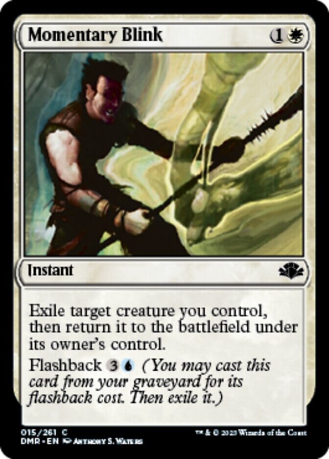 Momentary Blink [Dominaria Remastered] MTG Single Magic: The Gathering  | Multizone: Comics And Games
