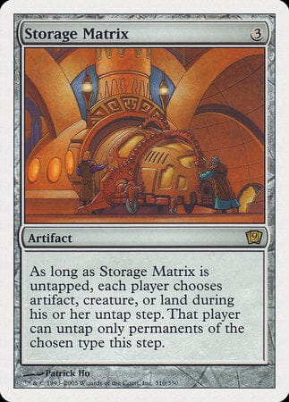 Storage Matrix [Ninth Edition] MTG Single Magic: The Gathering  | Multizone: Comics And Games