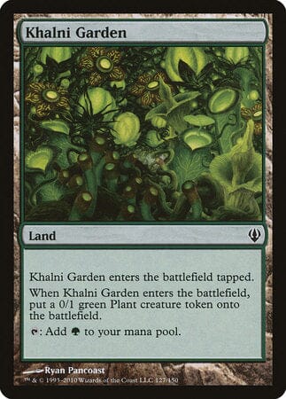 Khalni Garden [Archenemy] MTG Single Magic: The Gathering  | Multizone: Comics And Games