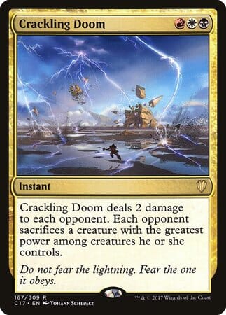 Crackling Doom [Commander 2017] MTG Single Magic: The Gathering  | Multizone: Comics And Games