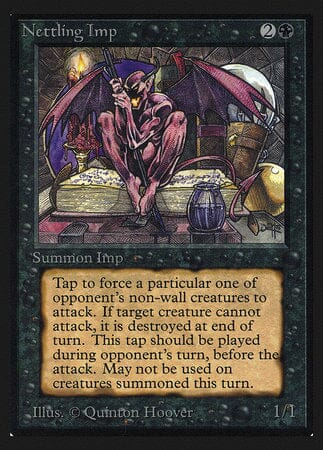 Nettling Imp (IE) [Intl. Collectors’ Edition] MTG Single Magic: The Gathering  | Multizone: Comics And Games