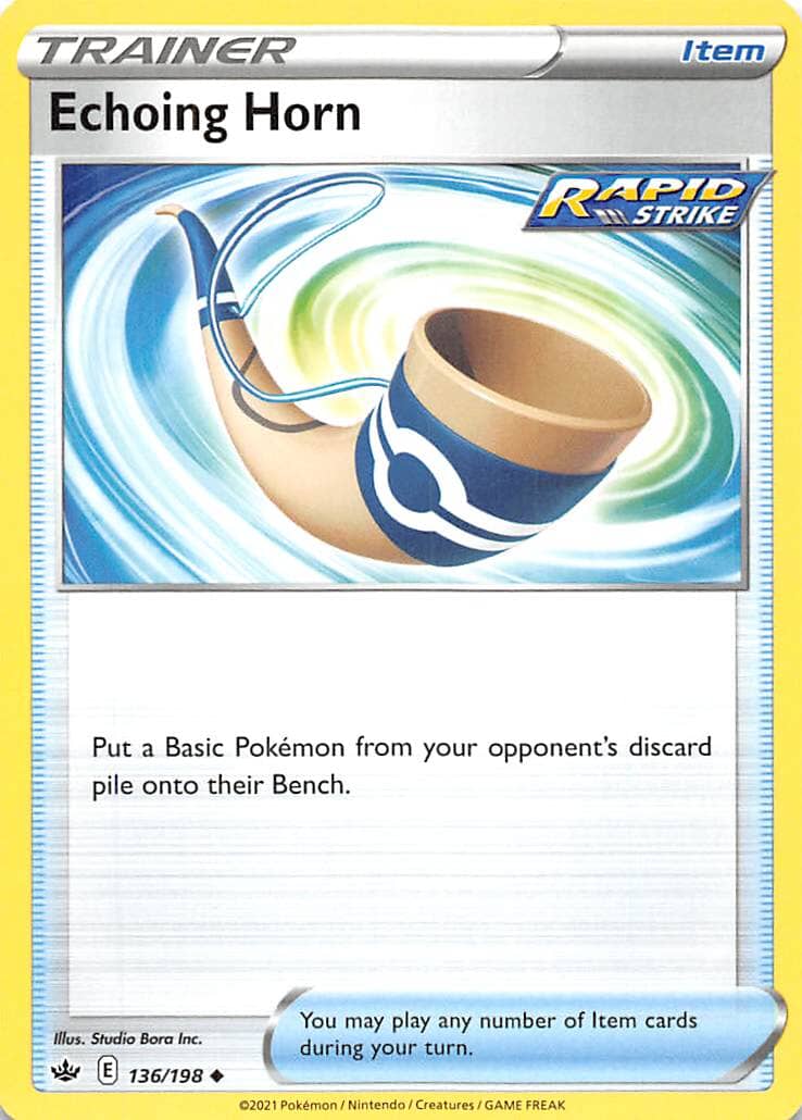 Echoing Horn (136/198) [Sword & Shield: Chilling Reign] Pokemon Single Pokémon  | Multizone: Comics And Games