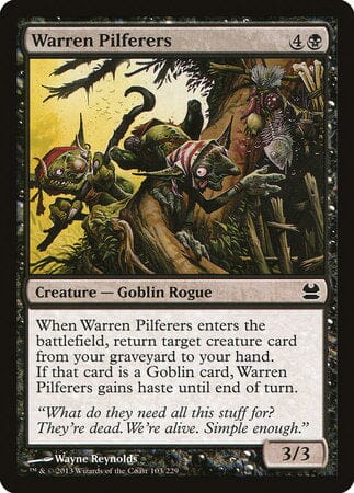Warren Pilferers [Modern Masters] MTG Single Magic: The Gathering  | Multizone: Comics And Games