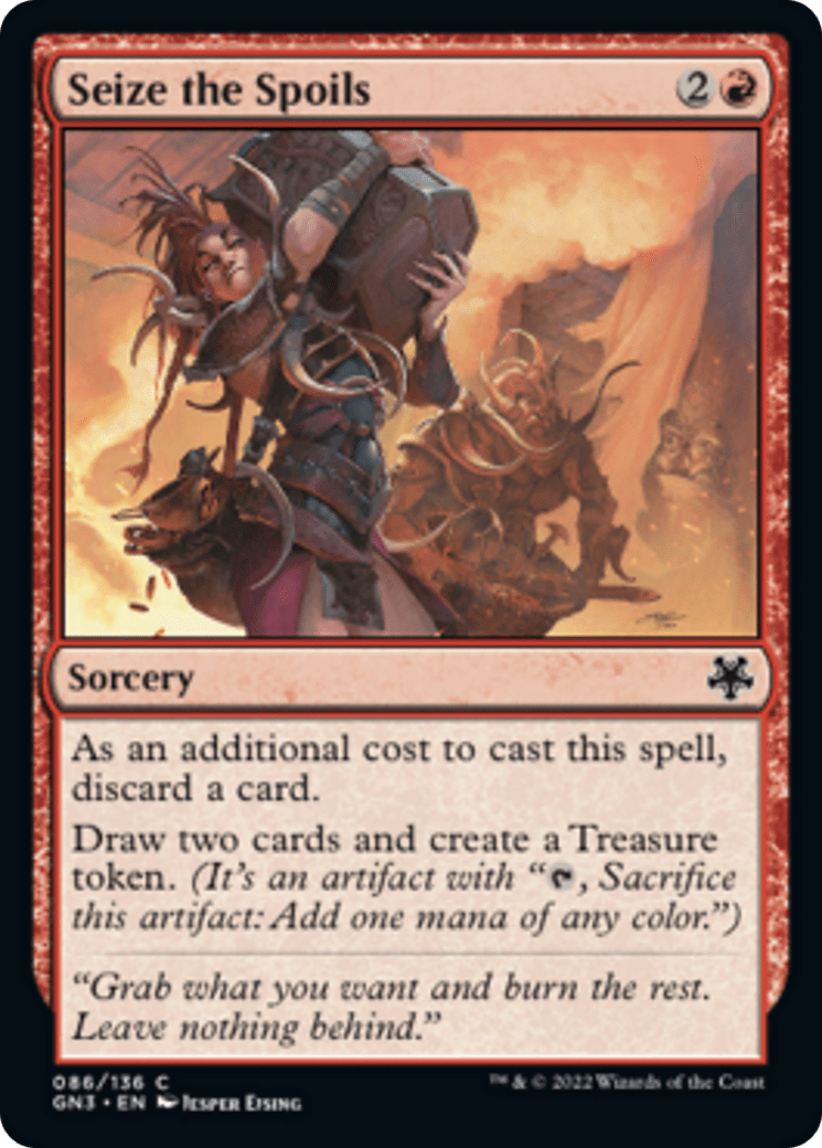 Seize the Spoils [Game Night: Free-for-All] MTG Single Magic: The Gathering  | Multizone: Comics And Games