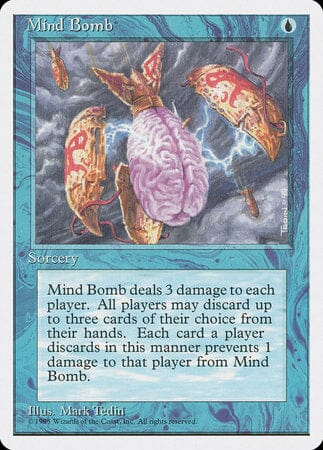 Mind Bomb [Fourth Edition] MTG Single Magic: The Gathering  | Multizone: Comics And Games