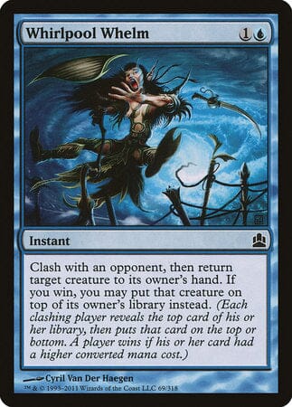Whirlpool Whelm [Commander 2011] MTG Single Magic: The Gathering  | Multizone: Comics And Games