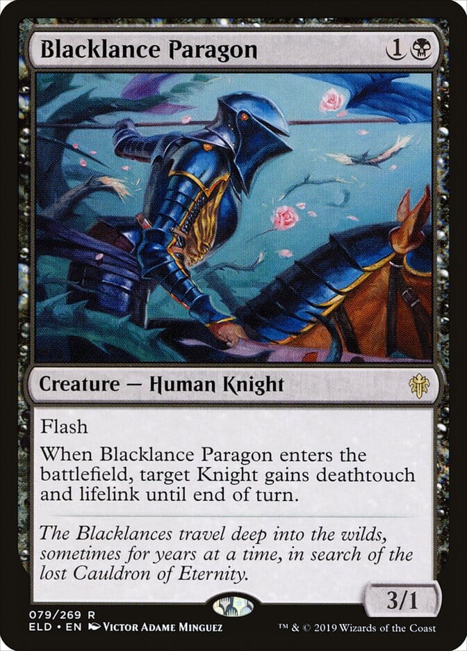 Blacklance Paragon [Throne of Eldraine] MTG Single Magic: The Gathering  | Multizone: Comics And Games