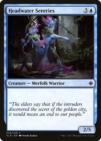 Headwater Sentries [Ixalan] MTG Single Magic: The Gathering  | Multizone: Comics And Games