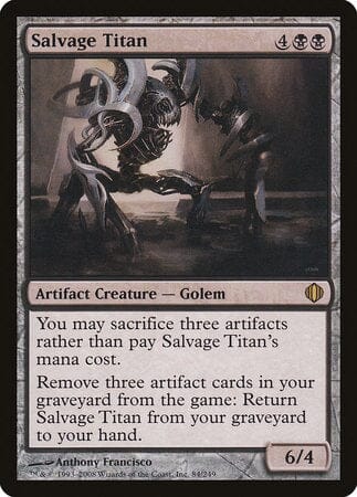 Salvage Titan [Shards of Alara] MTG Single Magic: The Gathering  | Multizone: Comics And Games