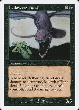 Bellowing Fiend [Seventh Edition] MTG Single Magic: The Gathering  | Multizone: Comics And Games