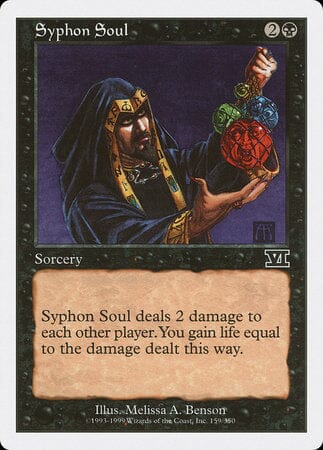 Syphon Soul [Classic Sixth Edition] MTG Single Magic: The Gathering  | Multizone: Comics And Games