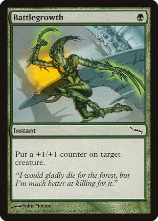 Battlegrowth [Mirrodin] MTG Single Magic: The Gathering  | Multizone: Comics And Games